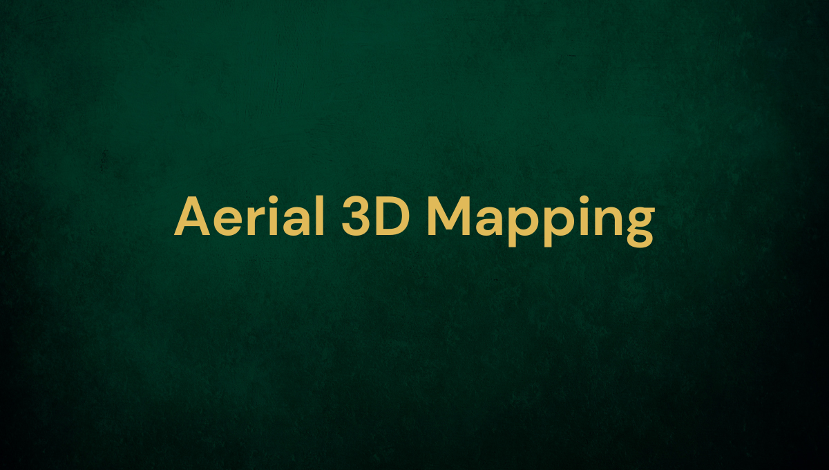 Aerial 3D Mapping