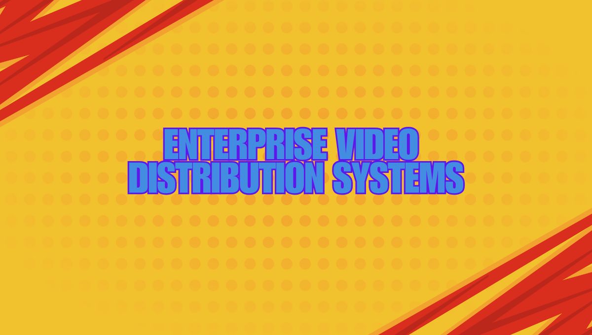 Enterprise video distribution systems